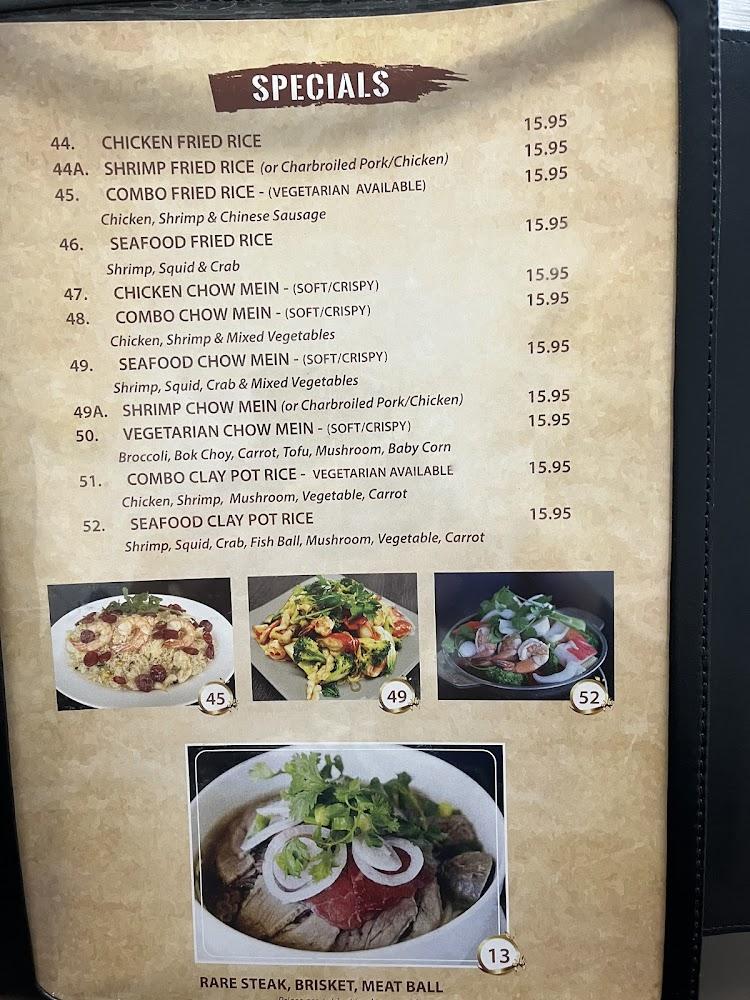 My Pho Menu image 3